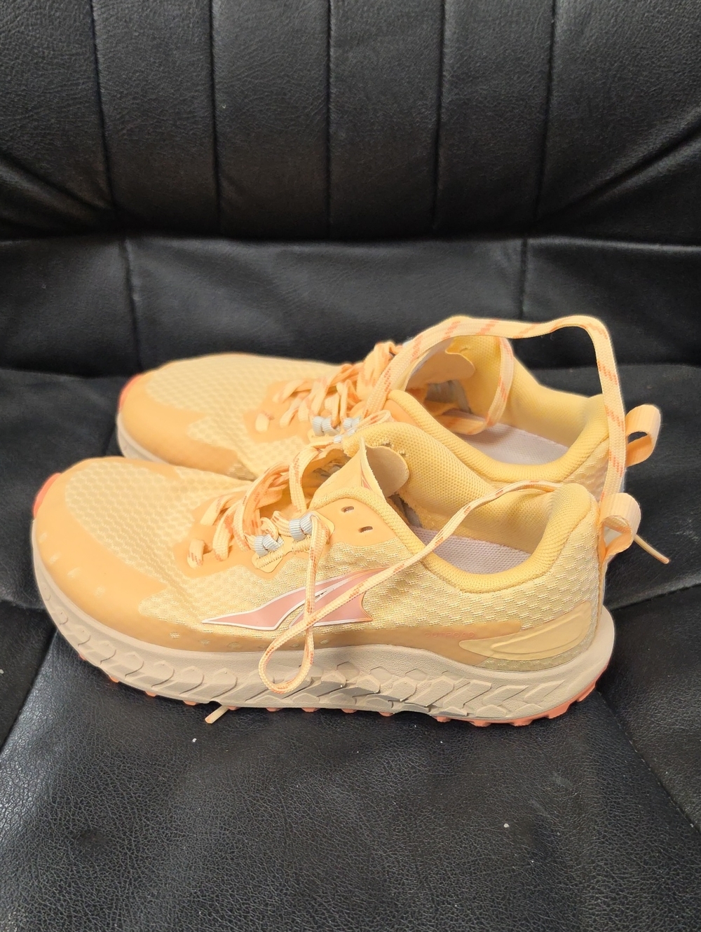 Altra Women's Peach/Light Orange Trail Running Shoes